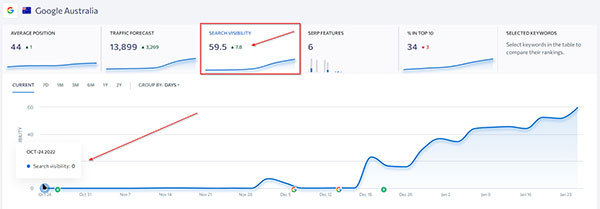 search visibility